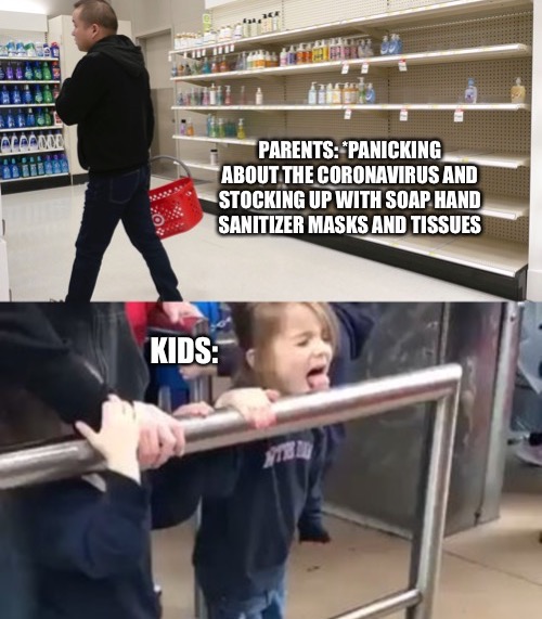This Is What Pandemic Parenting Looks Like licking